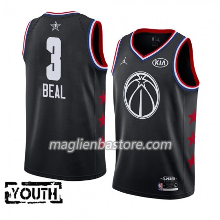 Maglia Washington Wizards Bradley Beal 3 2019 All-Star Jordan Brand Nero Swingman - Bambino